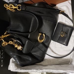 🔥SOLD🔥OACH Tabby Hobo Purse and Wallet Set